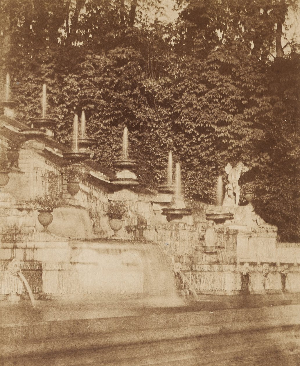 Cascade at the Chateau de St. Cloud by Louis Rémy Robert