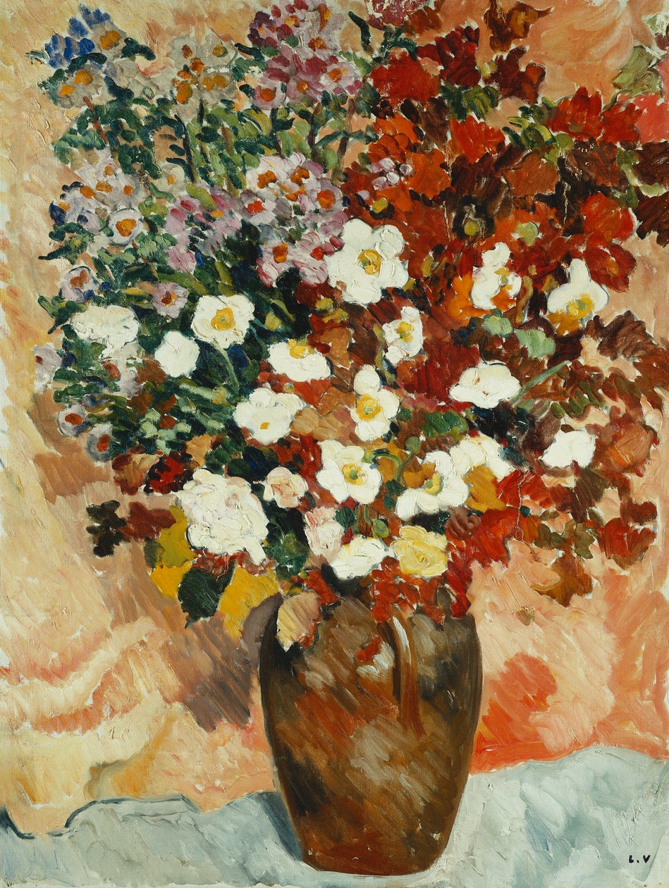 Vase of Flowers by Louis Valtat
