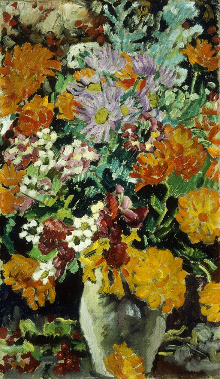 Vase of Flowers by Louis Valtat