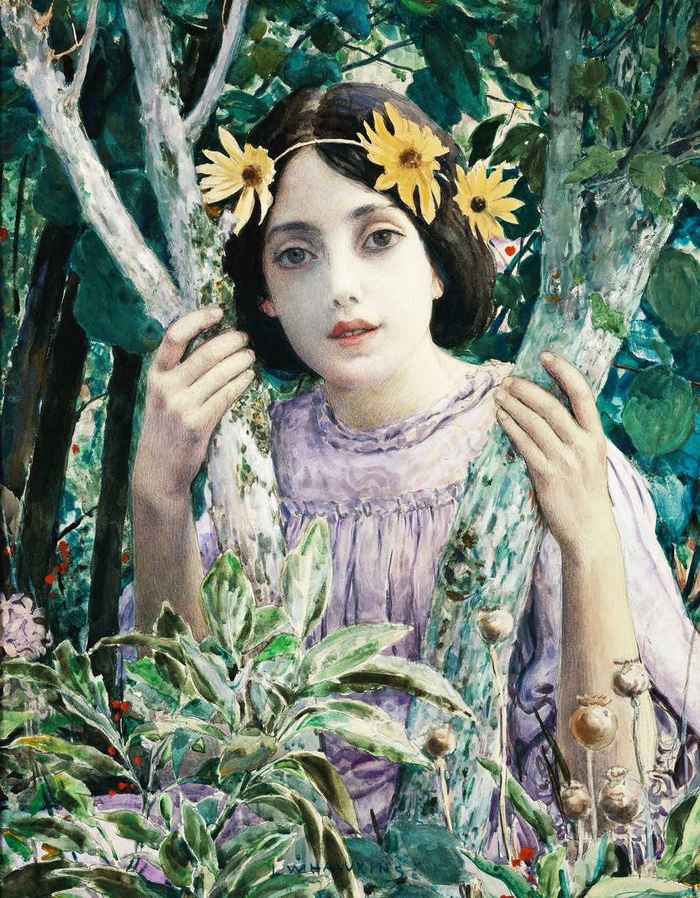 Idyll by Louis Welden Hawkins