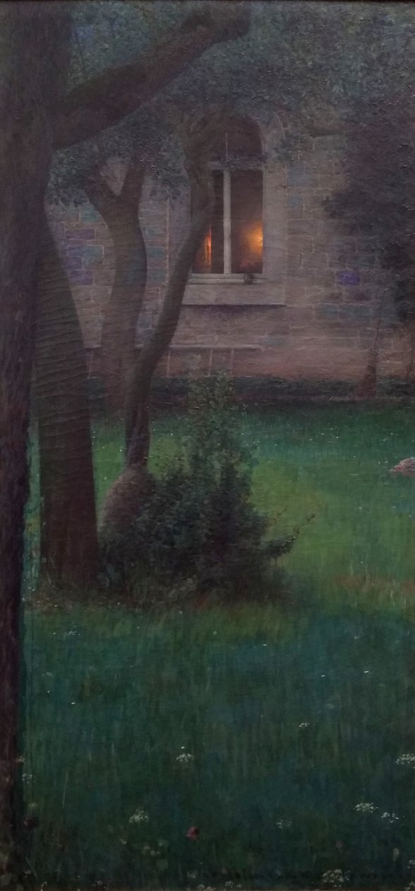 The Hearth by Louis Welden Hawkins