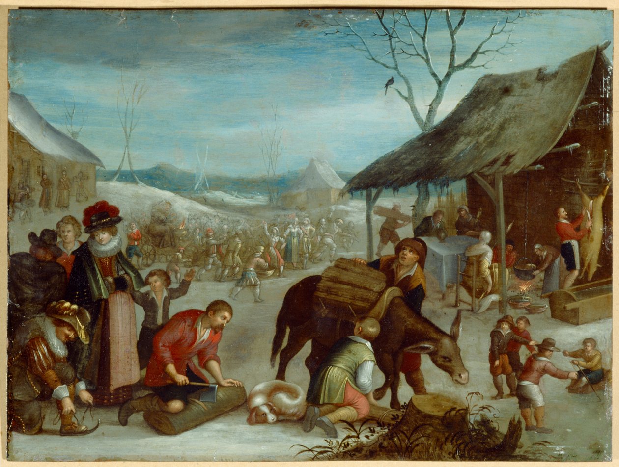Winter by Louis de (circle of) Caullery