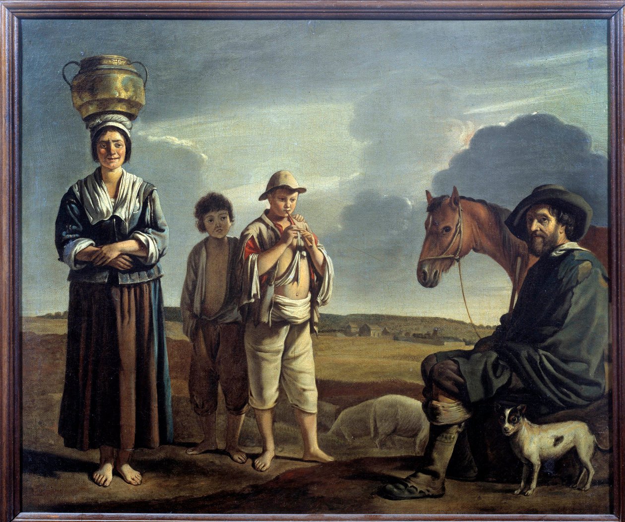 La halte du horalier by Louis le Nain