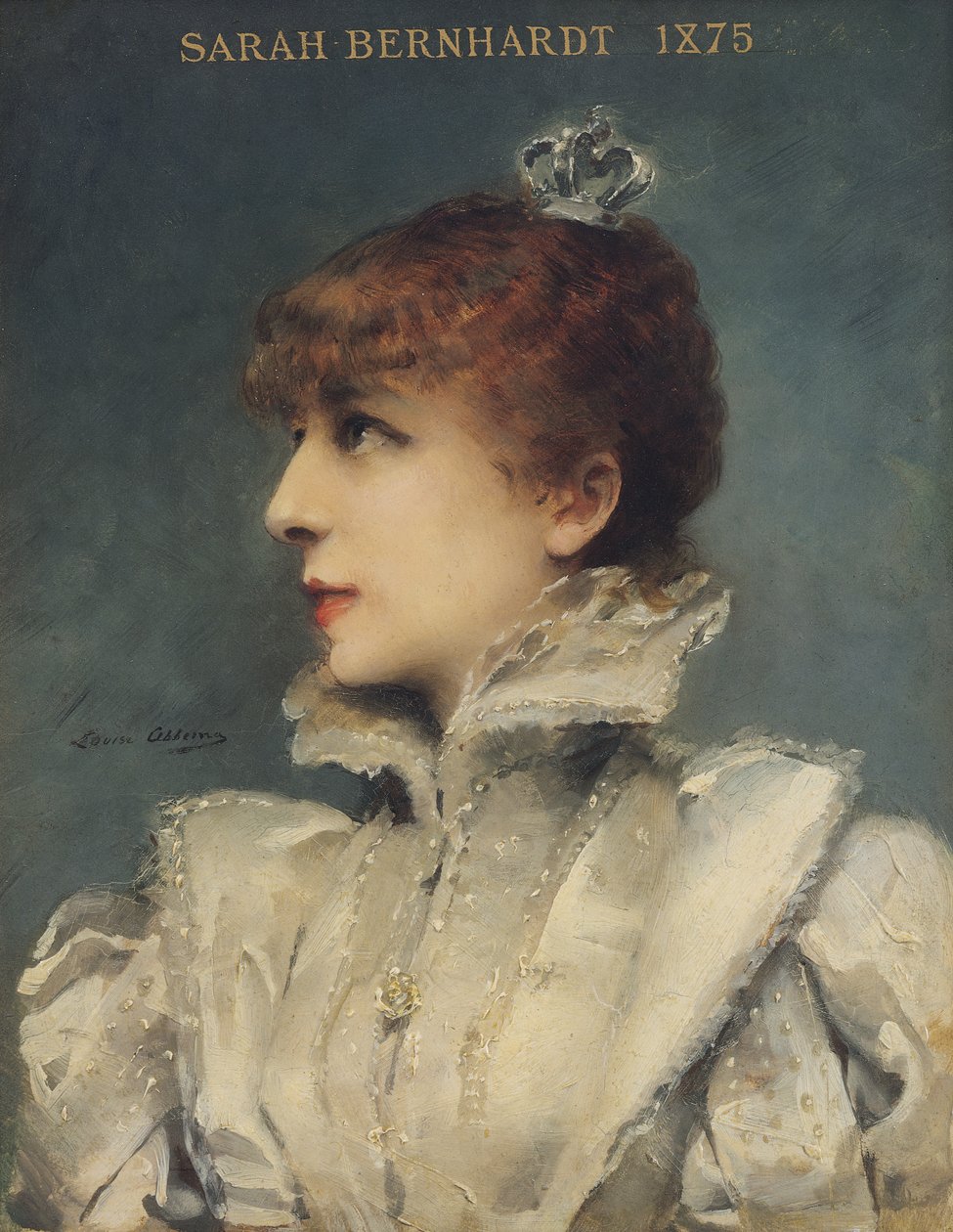Sarah Bernhardt (1844-1923) by Louise Abbéma