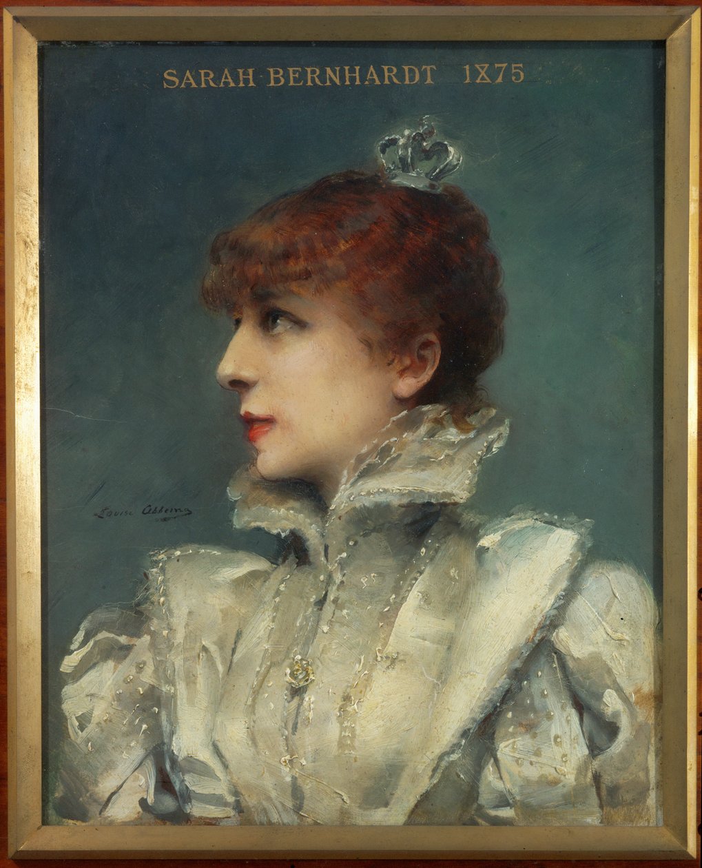 Actress Sarah Bernhardt by Louise Abbéma