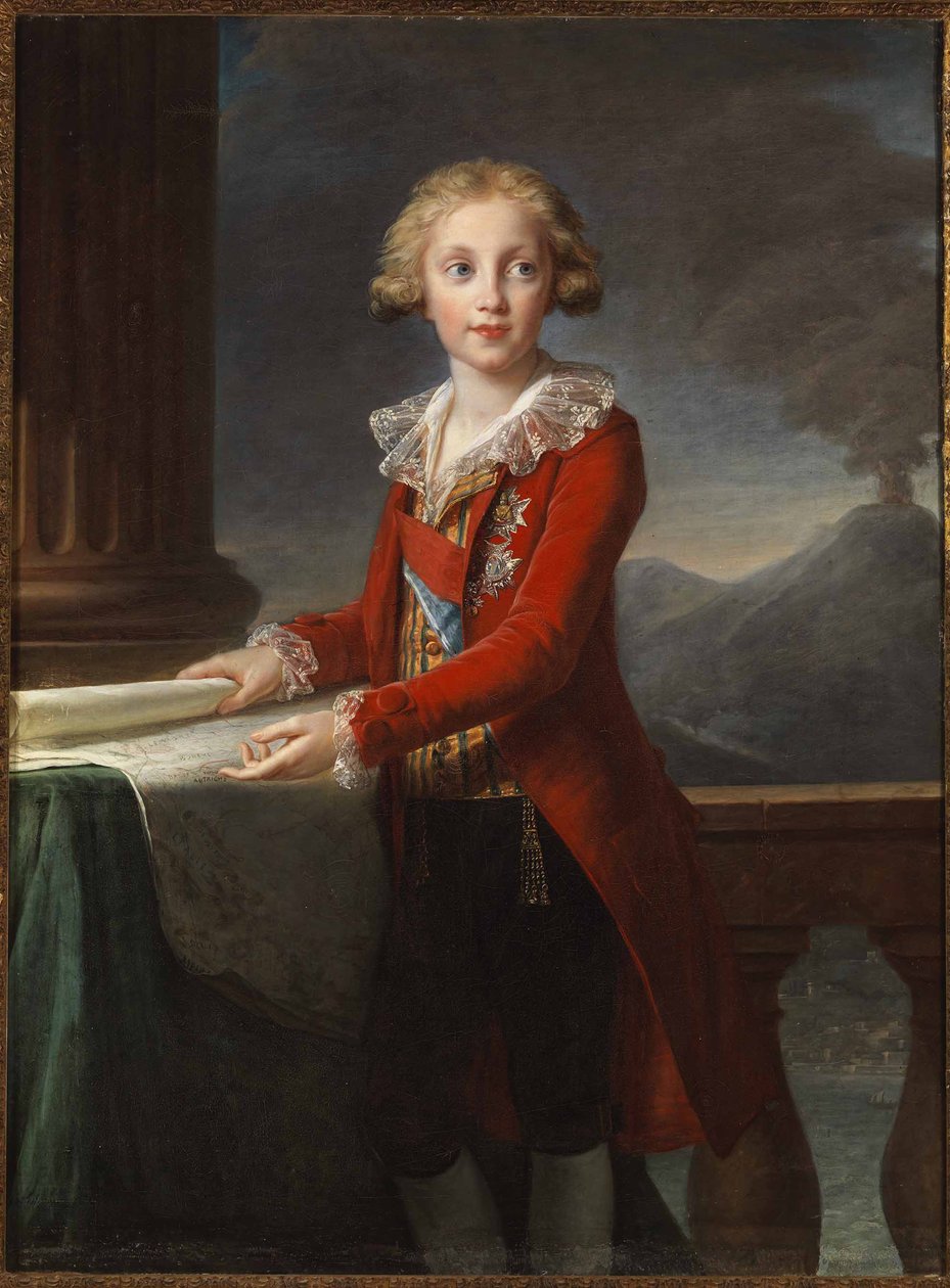 Portrait of King Francis I of the Two Sicilies by Elisabeth Louise Vigee Lebrun