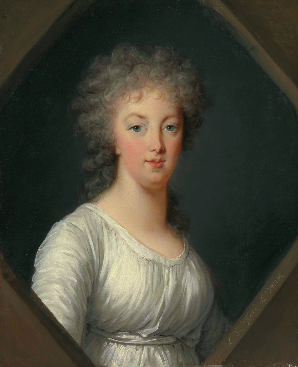 Portrait of Marie Antoinette by Elisabeth Louise Vigee Lebrun