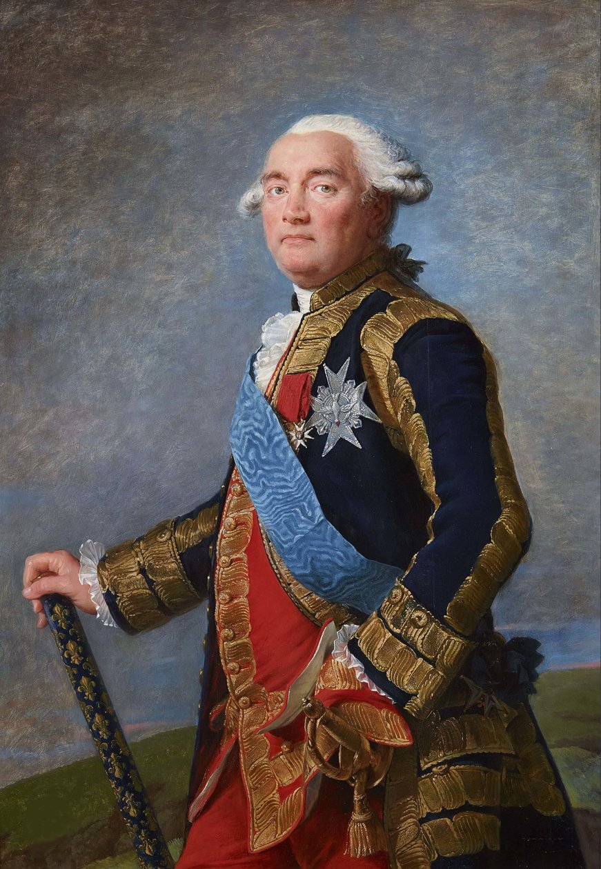 Portrait of Philippe Henri, Marquis de Ségur by Elisabeth Louise Vigee Lebrun
