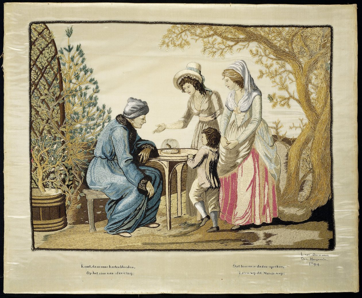 Patriotic View on Slavery by Louise van Ommeren Hengevelt