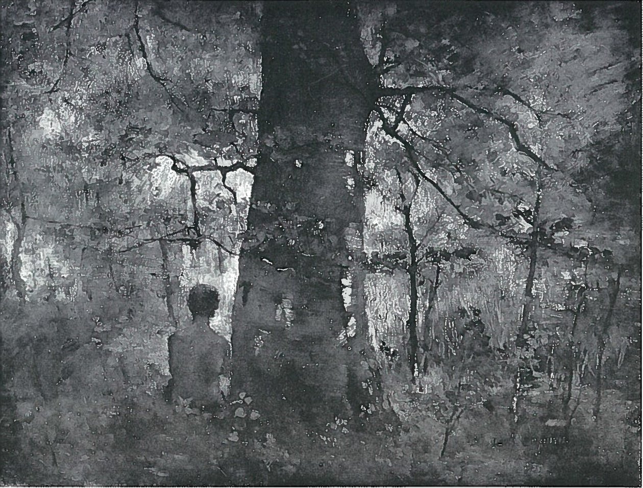 In the Forest by Lovis Corinth