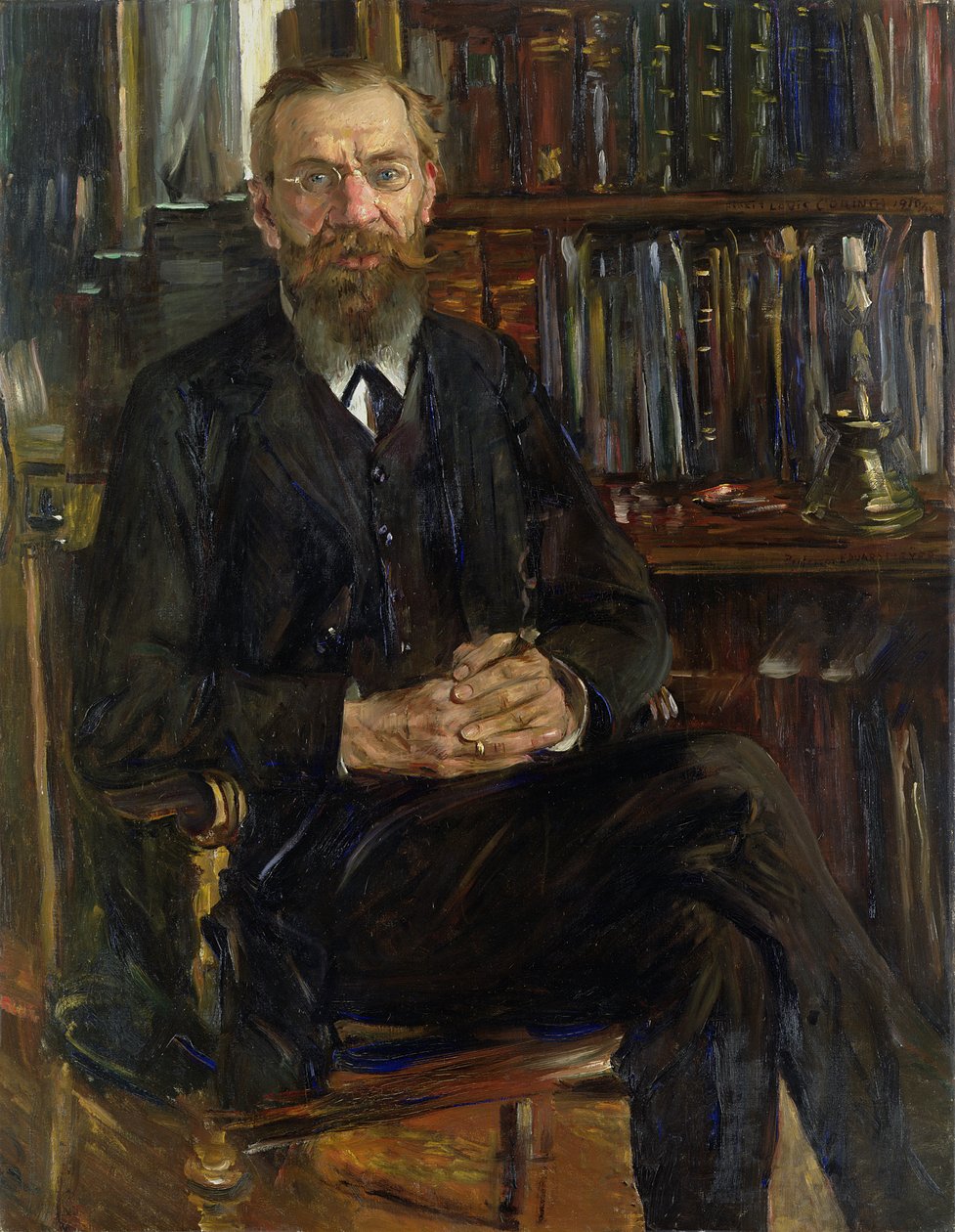 Portrait of Dr Edward Meyer by Lovis Corinth