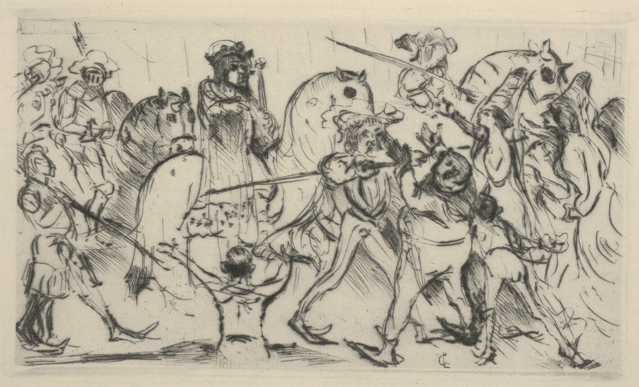 The Coronation of Henry V by Lovis  Corinth