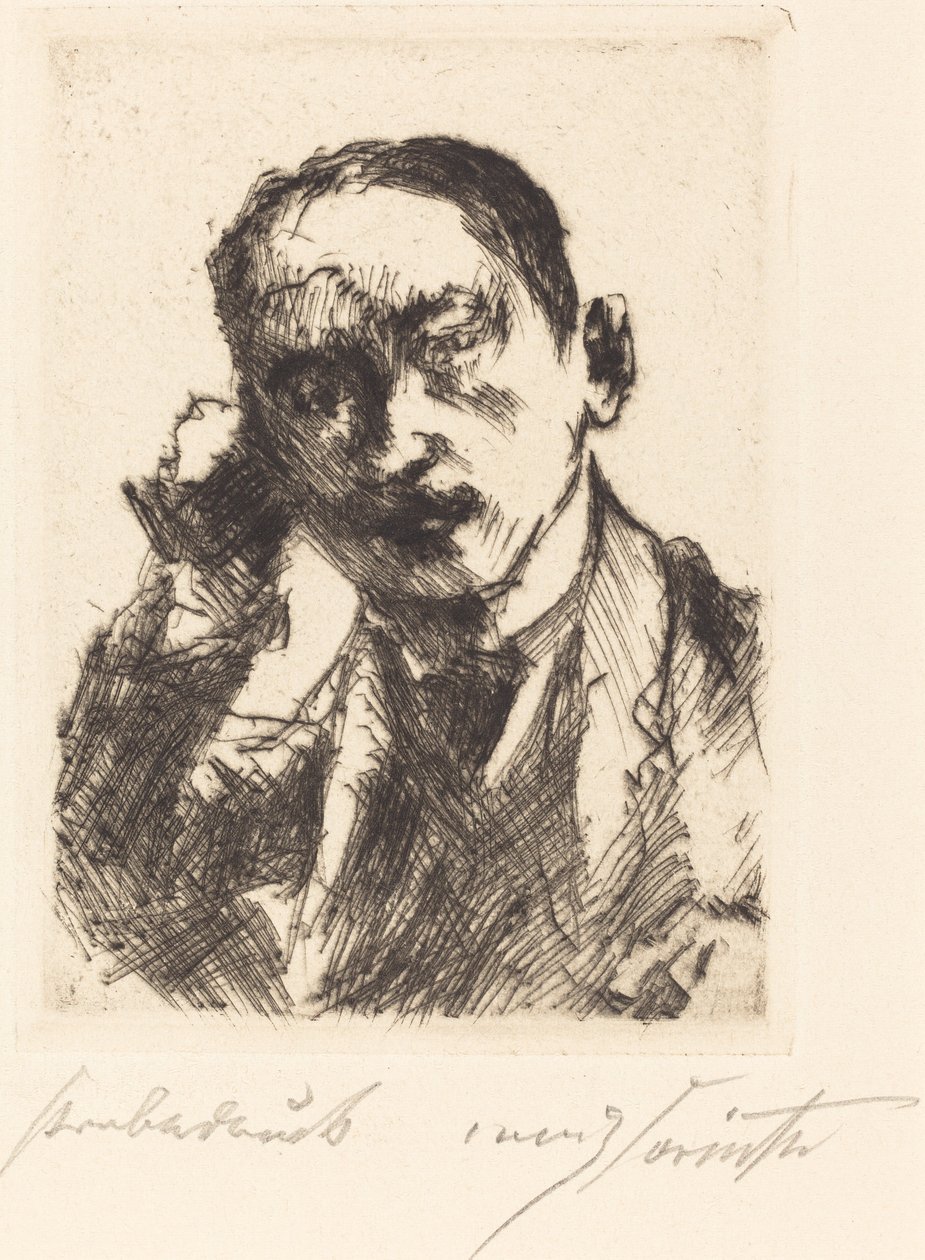 Portrait of K.S. by Lovis Corinth