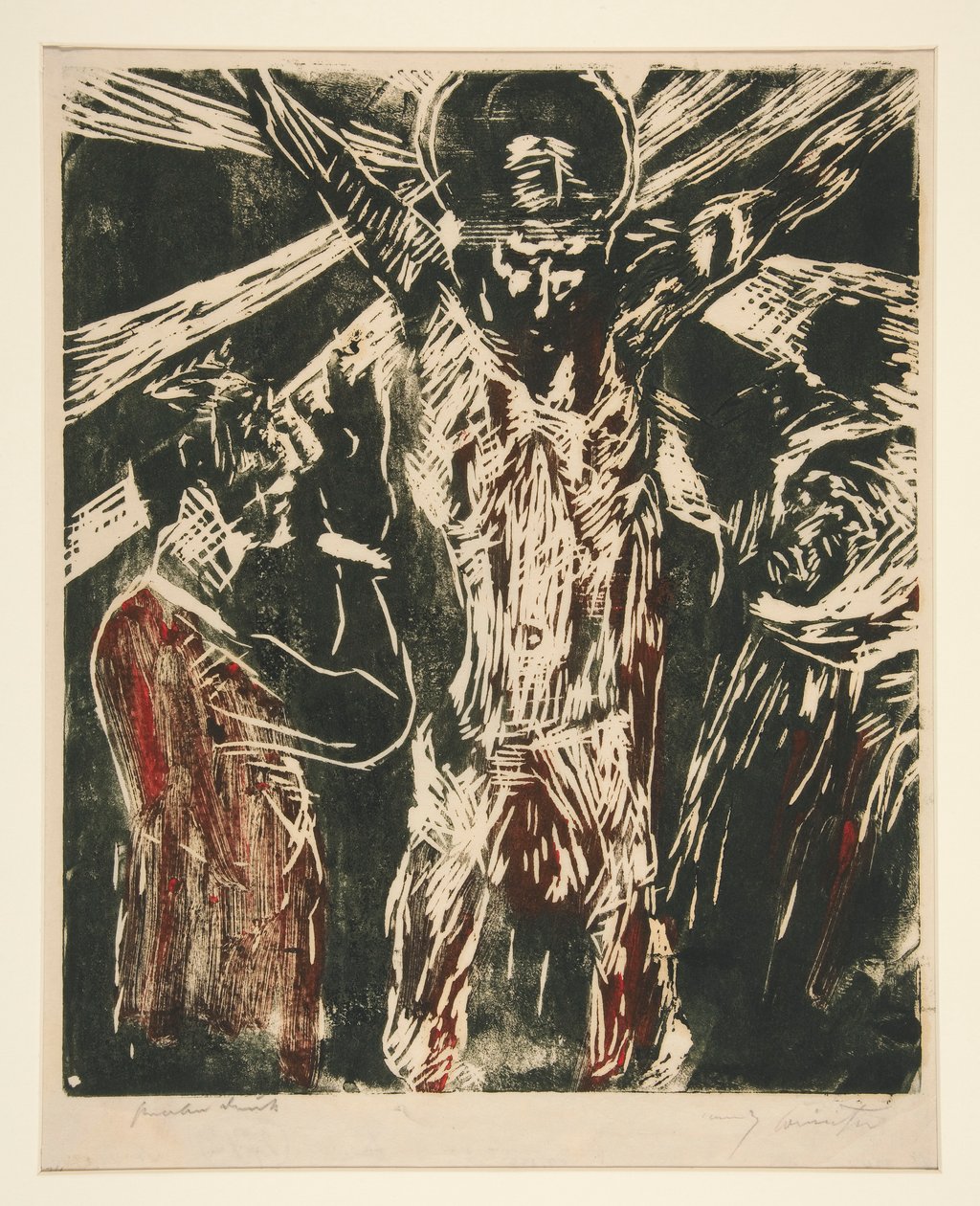 Christ on the Cross by Lovis Corinth