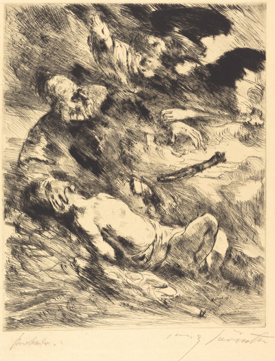 The Sacrifice of Isaac, 1920 by Lovis Corinth