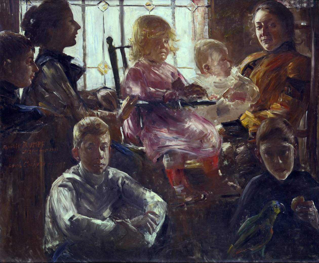 The Rumpf Family by Lovis Corinth