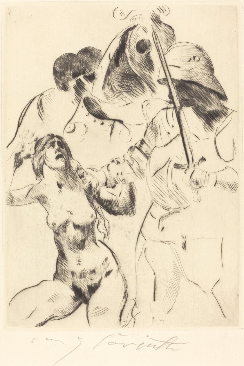 Abduction III, 1914 by Lovis Corinth