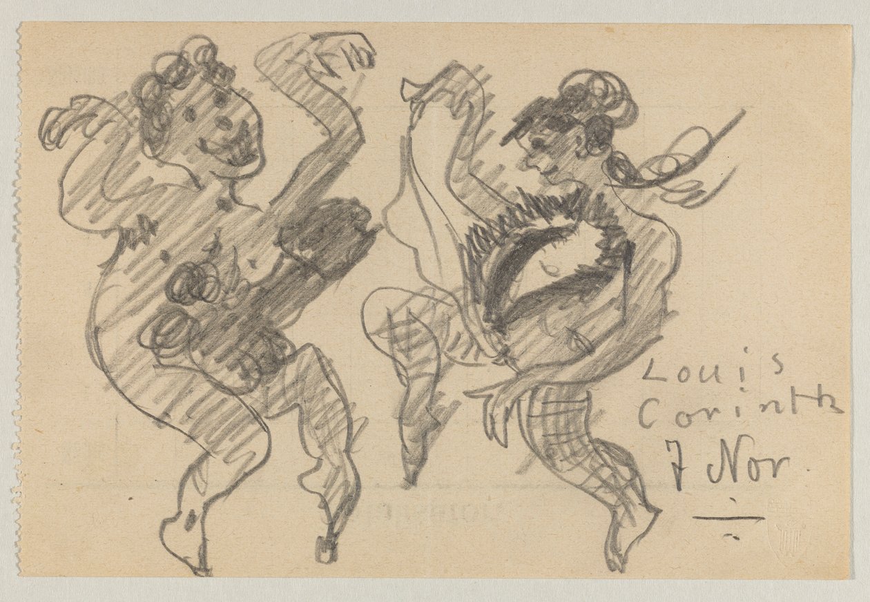 Lovis Corinth to Carl Strathmann by Lovis Corinth