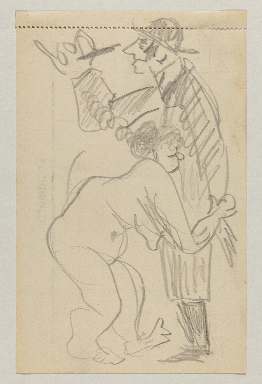 Lovis Corinth to Carl Strathmann by Lovis Corinth