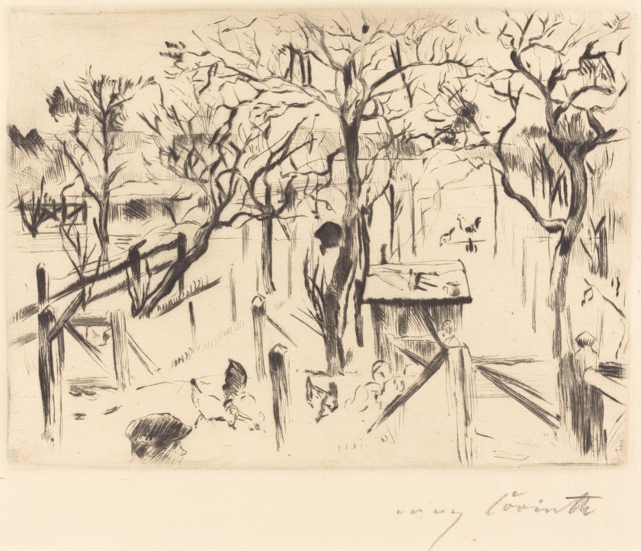 Fruit Garden in Autumn, 1912 by Lovis Corinth