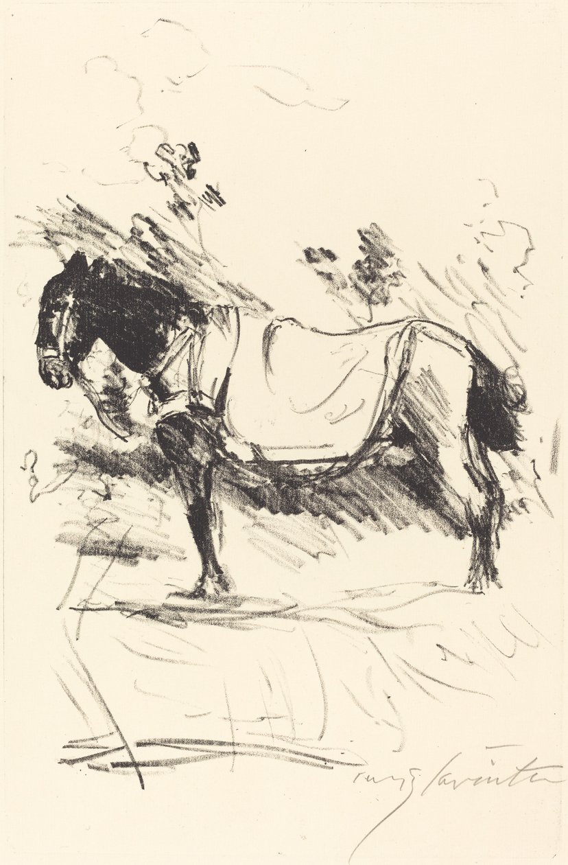 Riding-Horse by Lovis Corinth