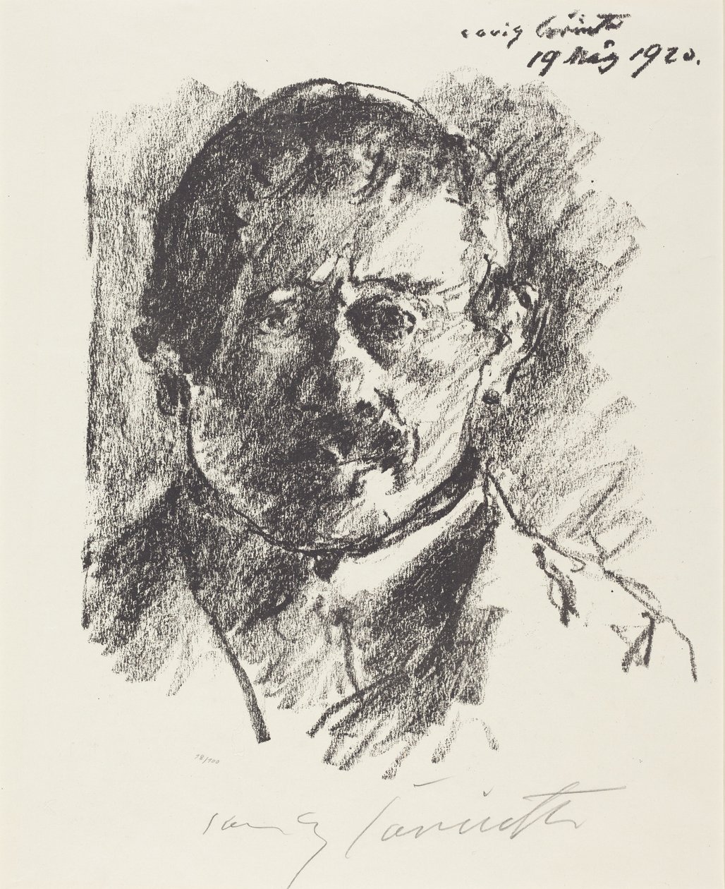 Self-Portrait by Lovis Corinth