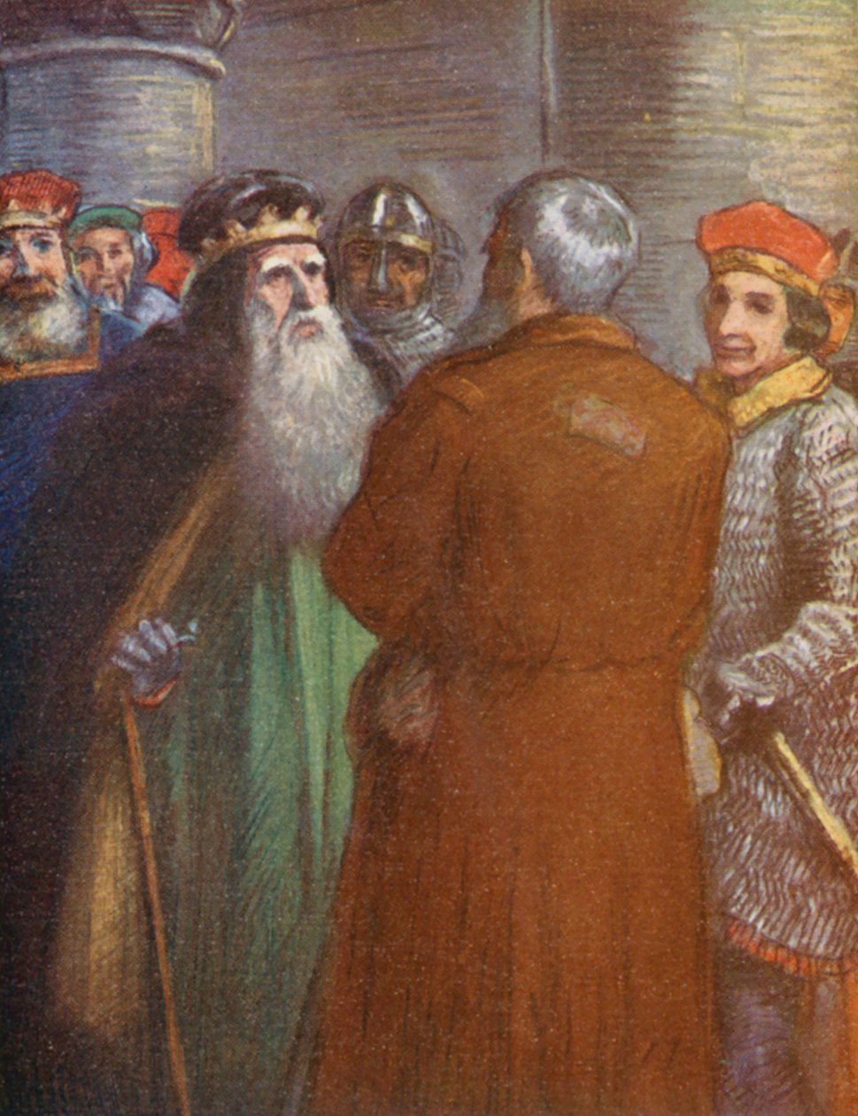 Illustration for Stories of Guy of Warwick by Lowes Dalbiac Luard