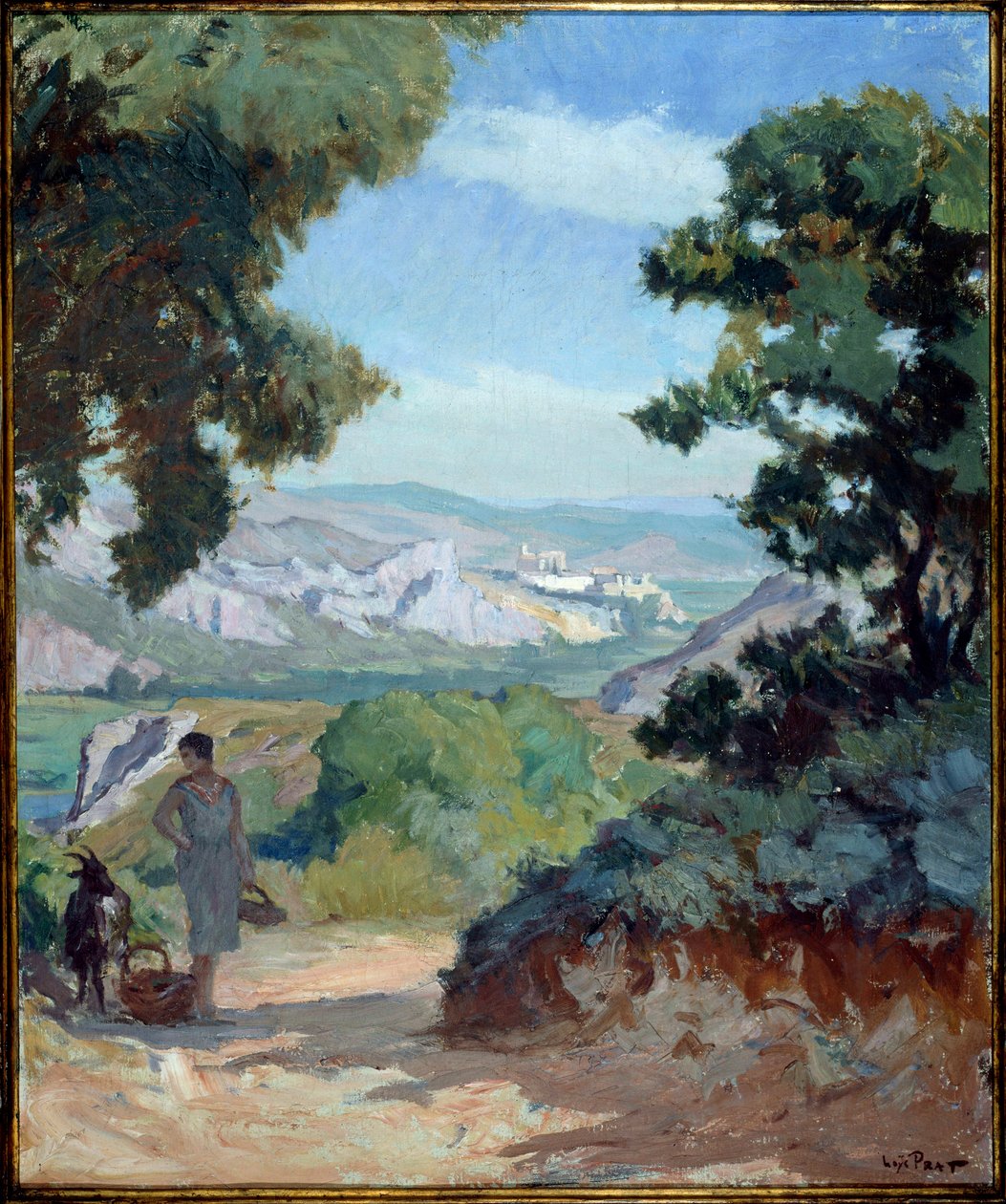 Rhodanian Landscape by Loys Prat
