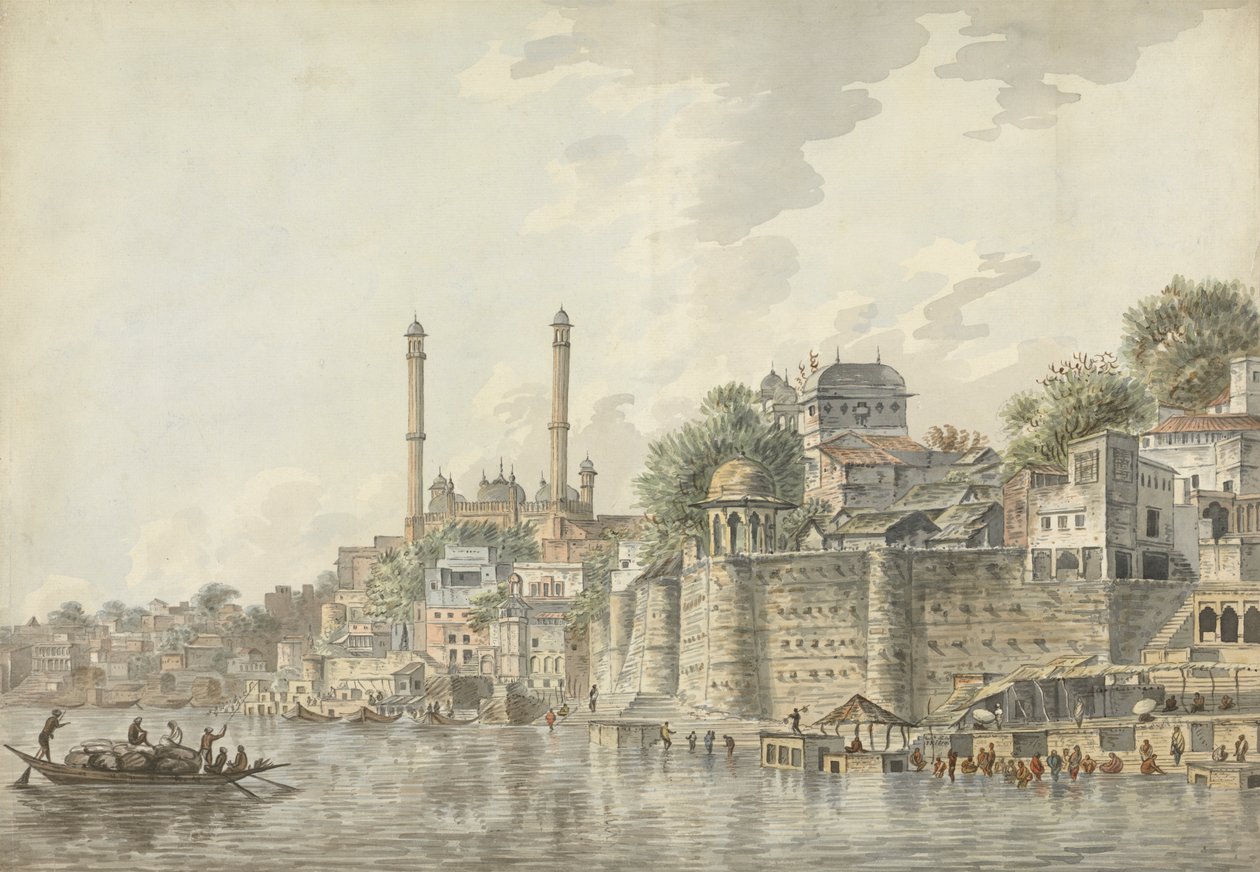 Gateway of an Old Fort, Benares by Lt. John Ritso