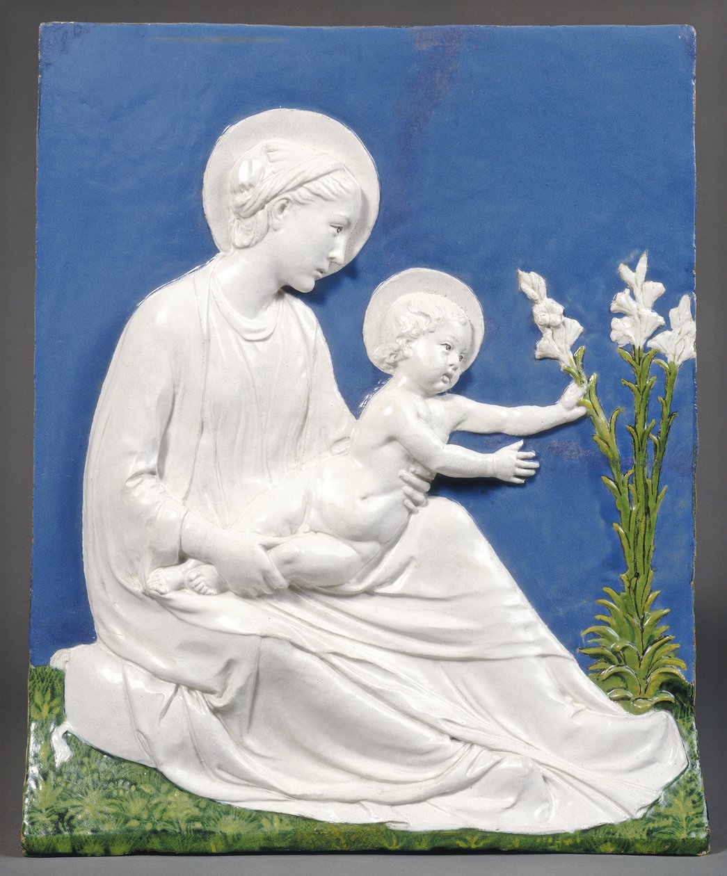 Madonna and Child by Luca Della Robbia