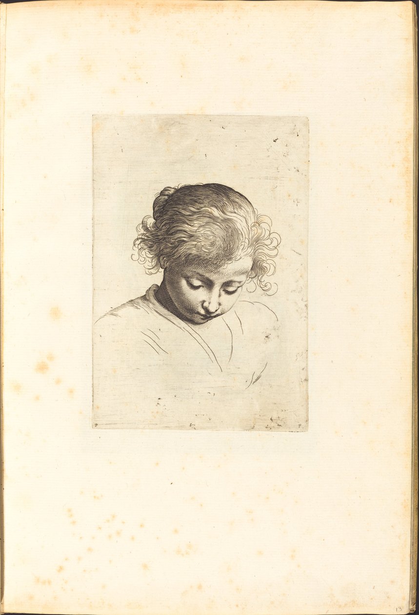 Print from Drawing Book by Luca Ciamberlano
