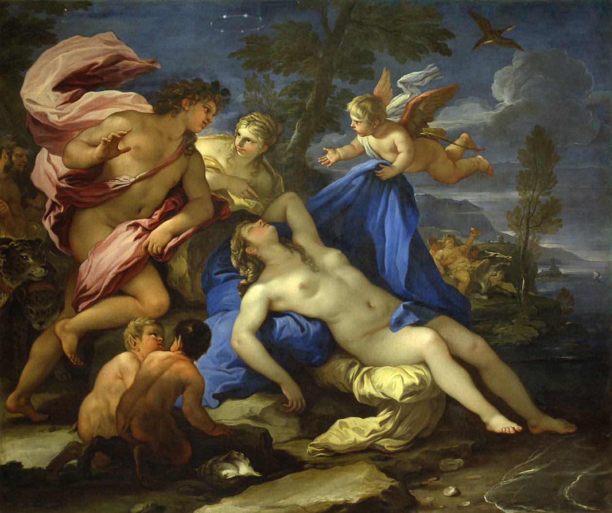 Ariadne Abandoned by Theseus on Naxos by Luca Giordano