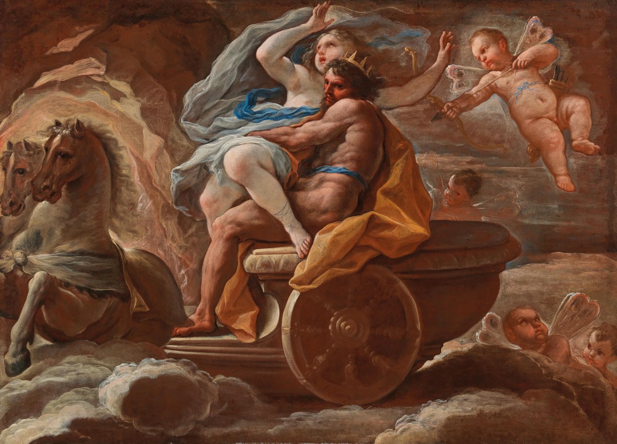 The Abduction of Proserpina, ca 1689.  by Luca Giordano