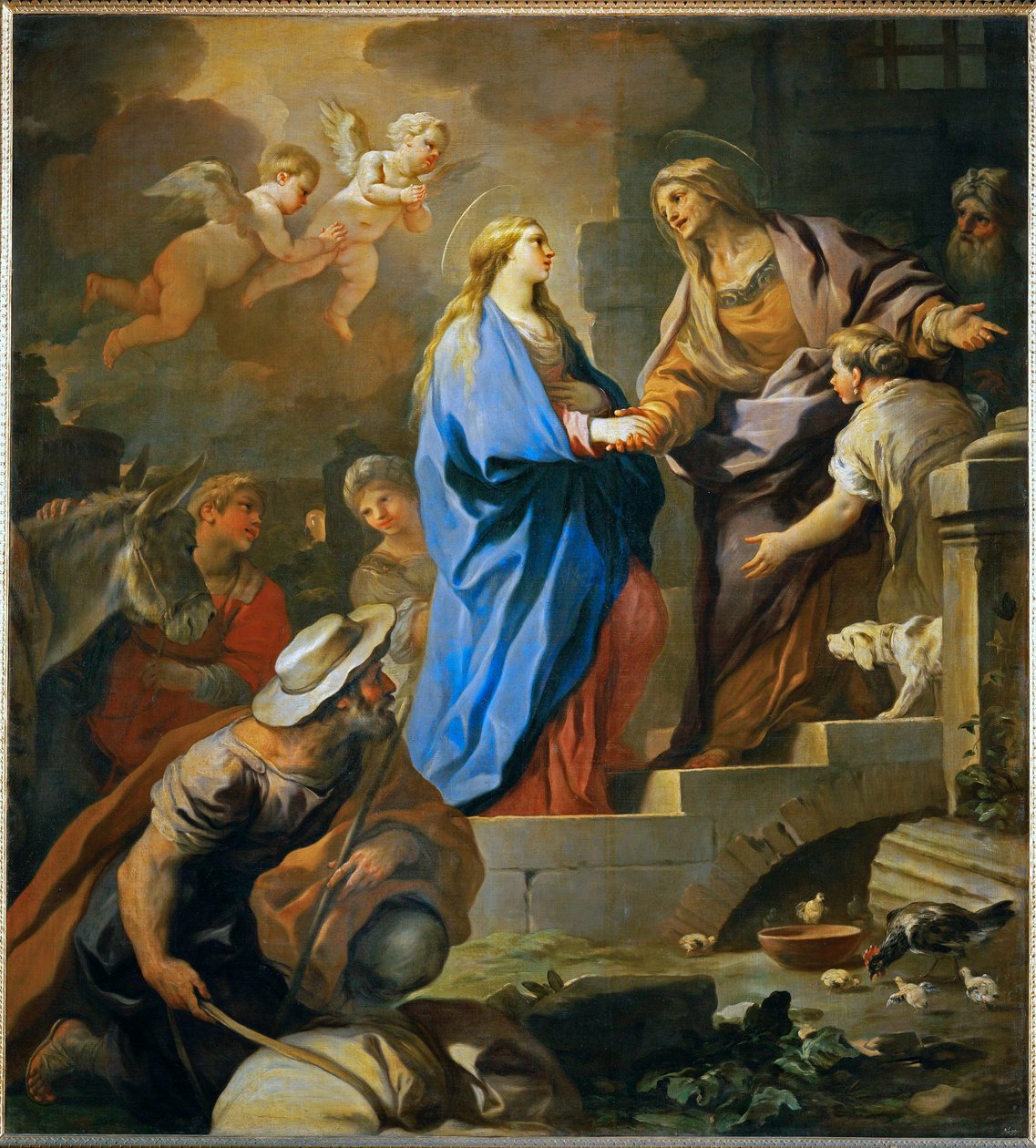 The Visitation by Luca Giordano