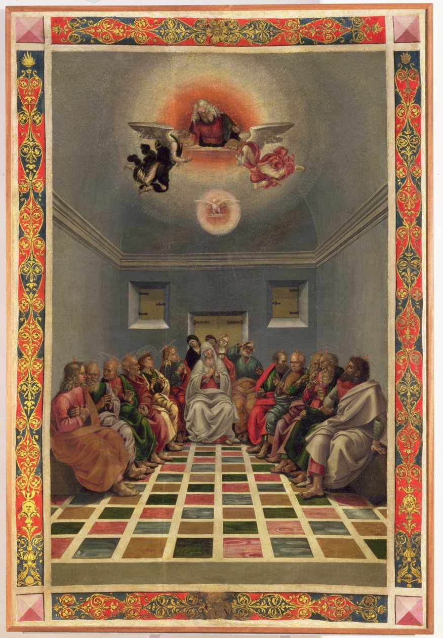 The Descent of the Holy Ghost by Luca Signorelli