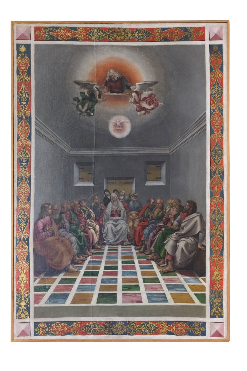 The Descent of the Holy Spirit by Luca Signorelli
