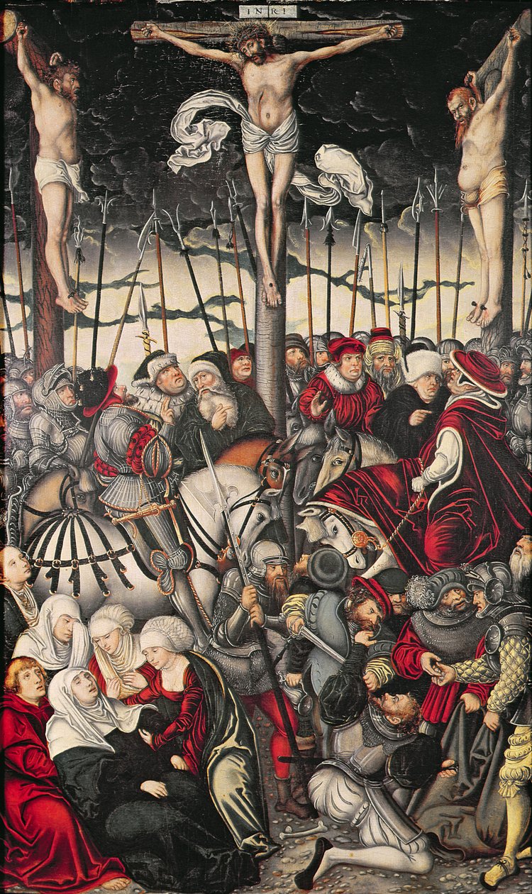 Calvary by Lucas Cranach the Elder