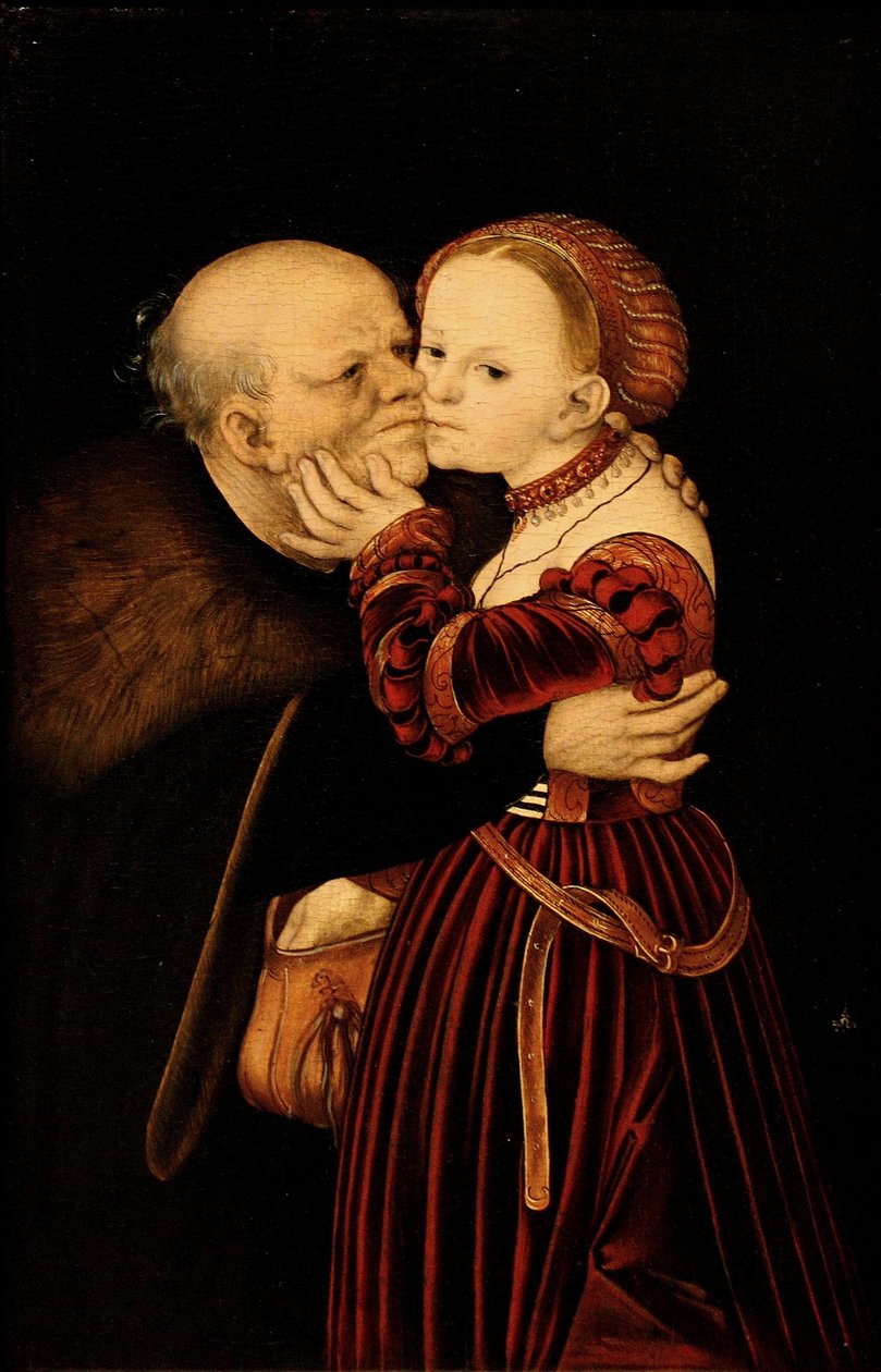 The old fool by Lucas Cranach the Elder