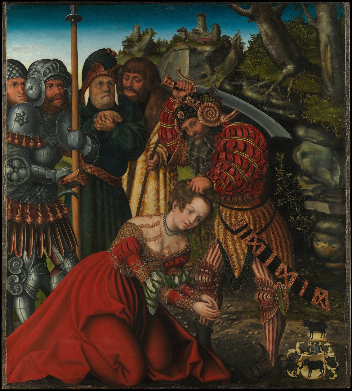 The Martyrdom of Saint Barbara by Lucas Cranach the Elder