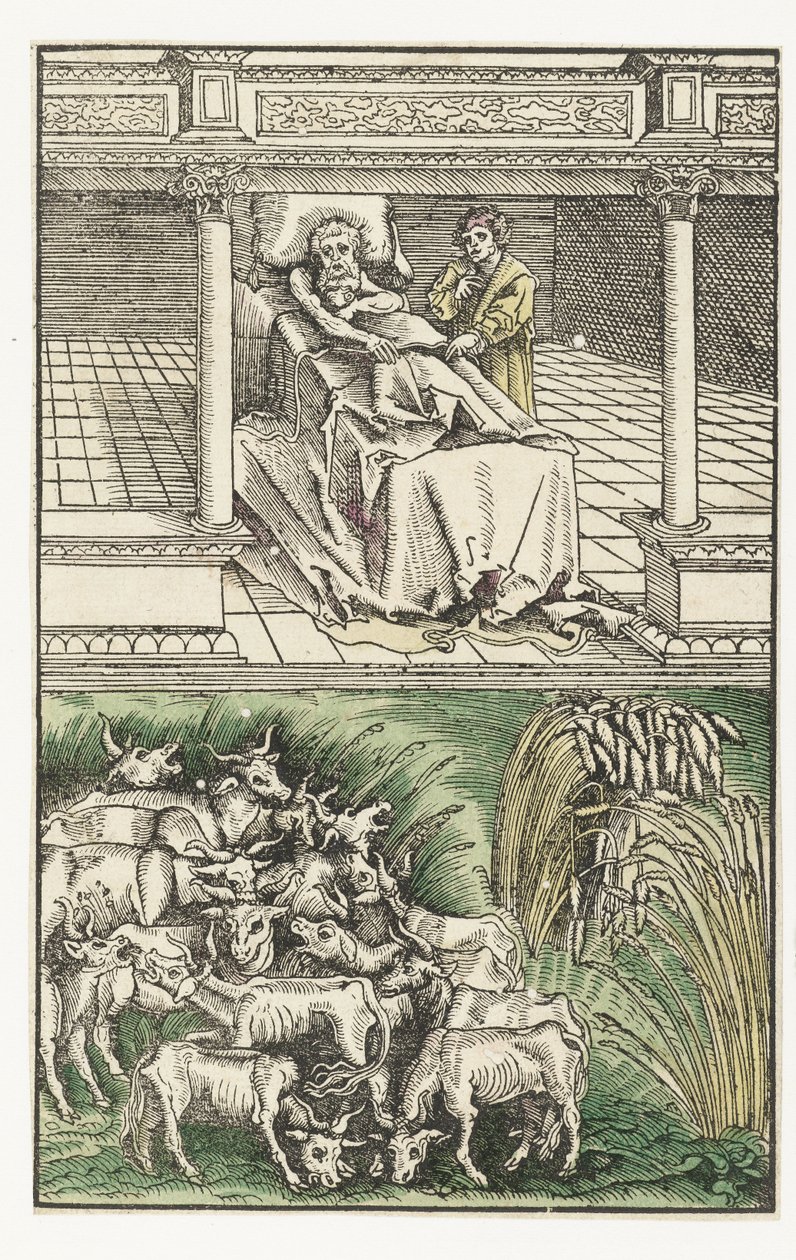Joseph interprets Pharaoh