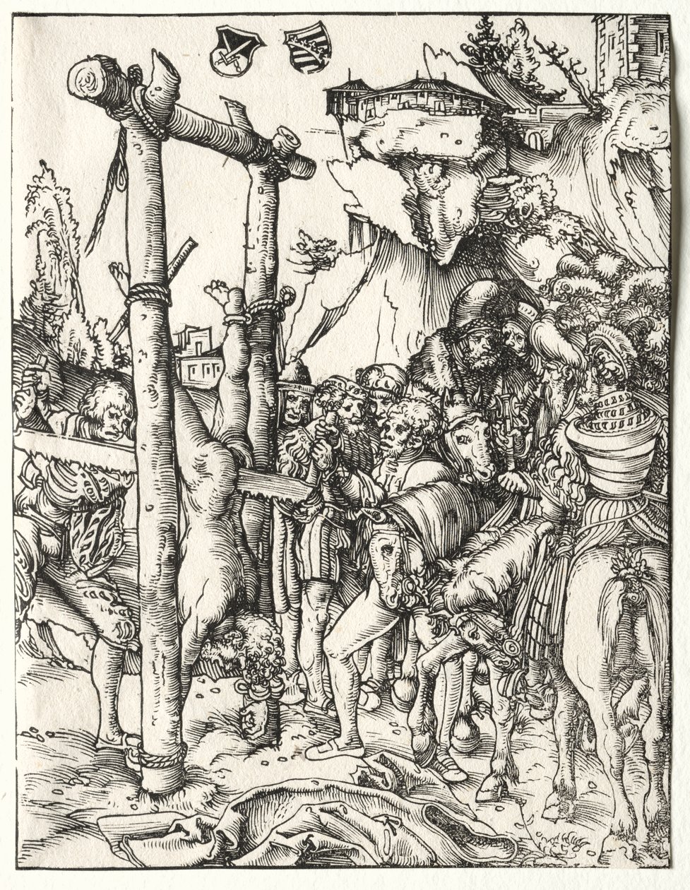 Martyrdom of St. Simeon by Lucas Cranach