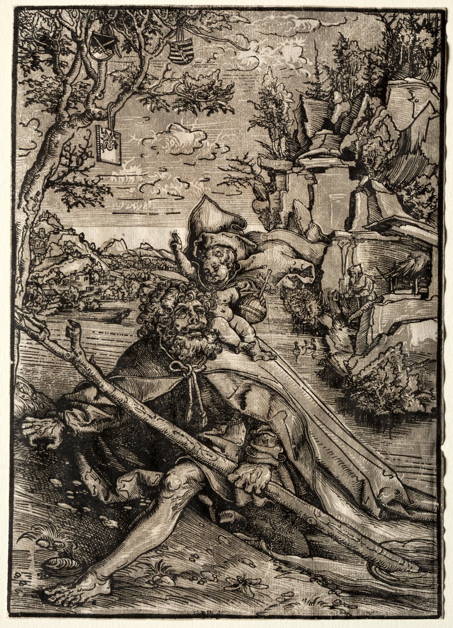 St. Christopher by Lucas Cranach