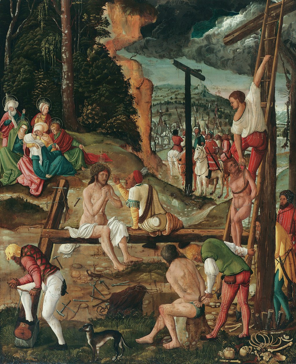 Before the Crucifixion of Christ (Christ in Distress) by Lucas Cranach d. Ä.