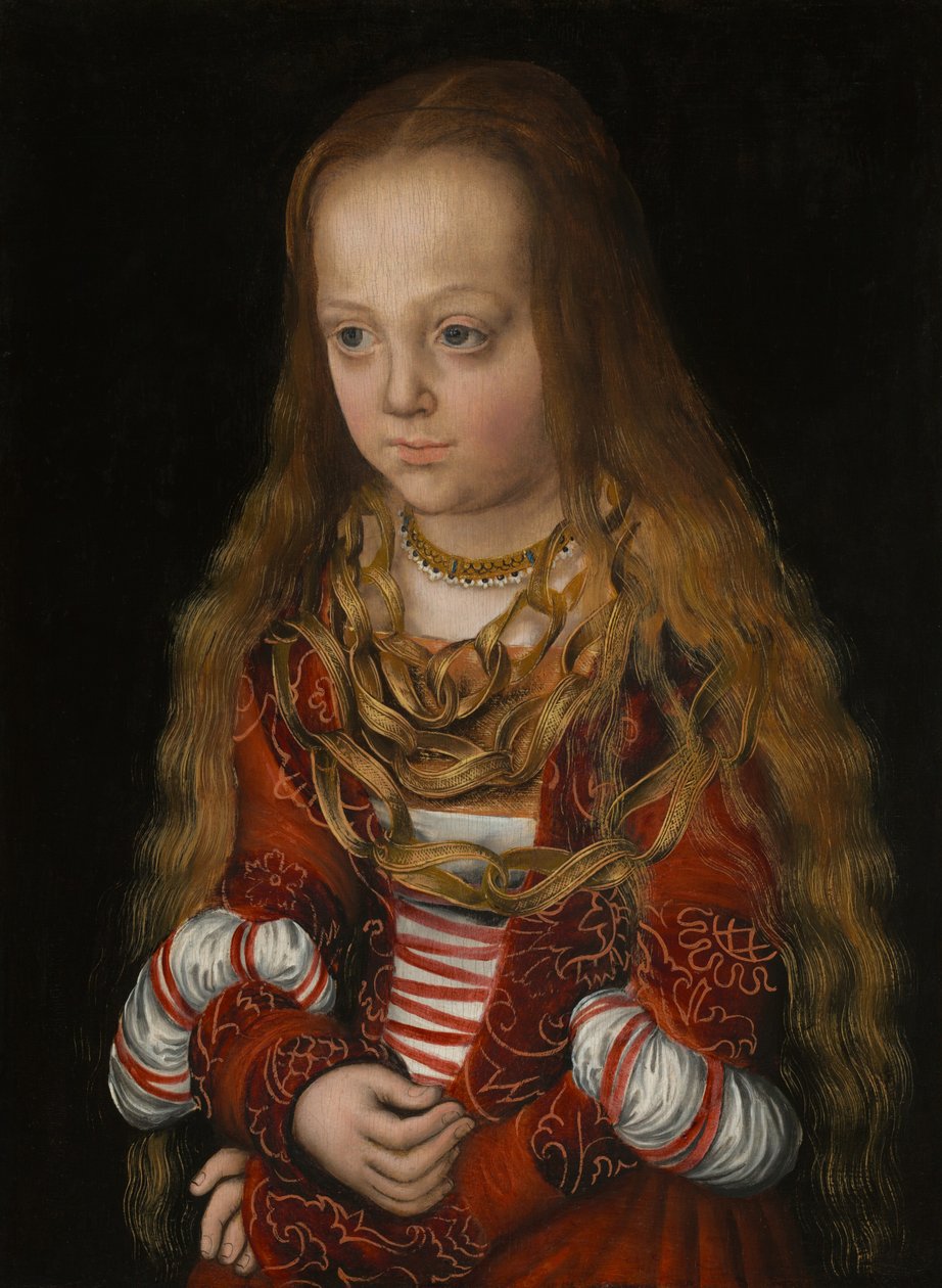 A Princess of Saxony, c. 1517 by Lucas Cranach the Elder