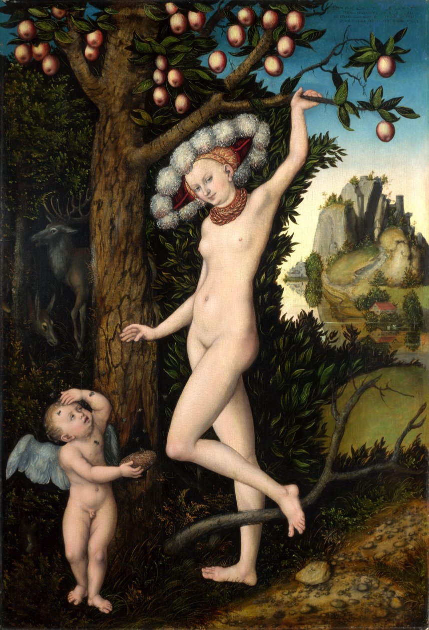 Cupid Complaining to Venus by Lucas Cranach the Elder