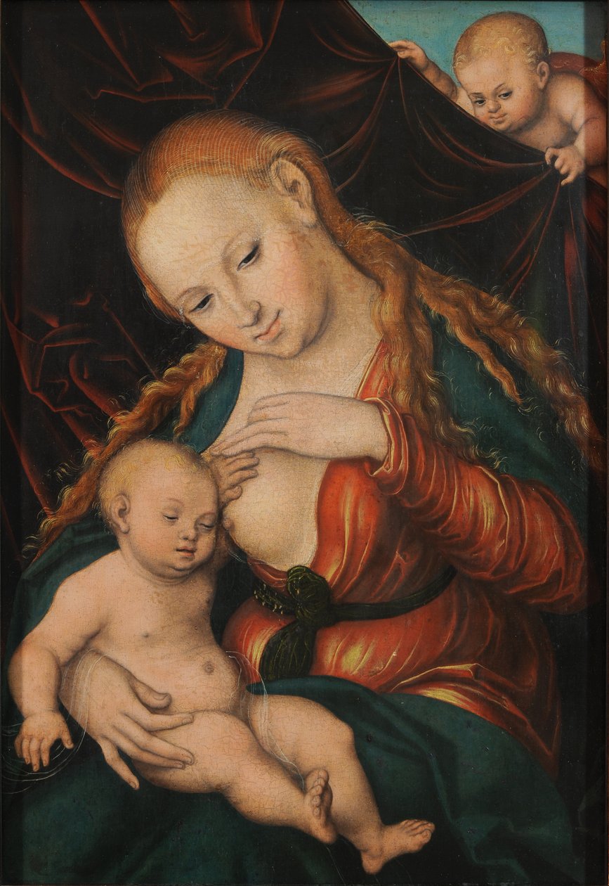 The Virgin Nursing the Child by Lucas Cranach the Elder