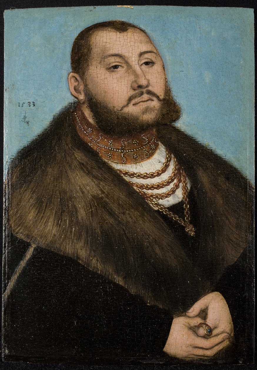 John Frederick I, Elector of Saxony by Lucas Cranach the Elder