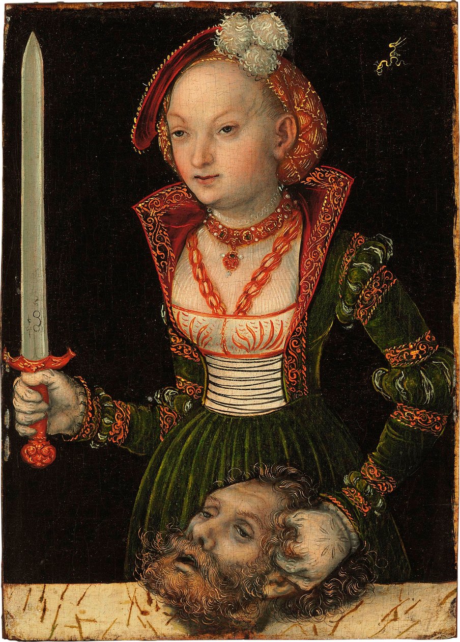 Judith with the Head of Holofernes by Lucas Cranach the Elder