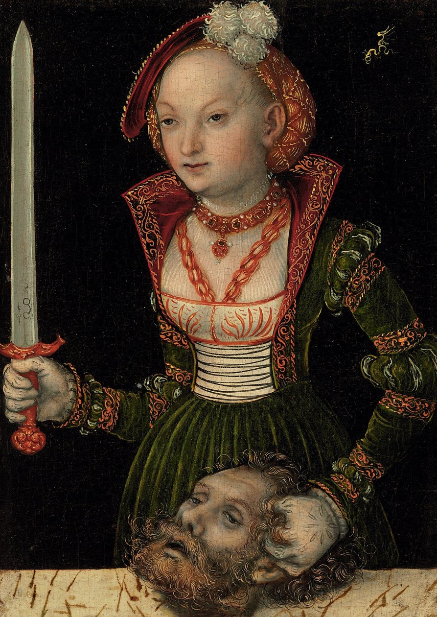 Judith with the Head of Holofernes by Lucas Cranach the Elder