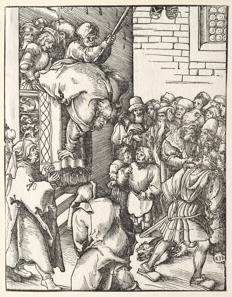 Martyrdom of St. James the Less by Lucas Cranach the Elder